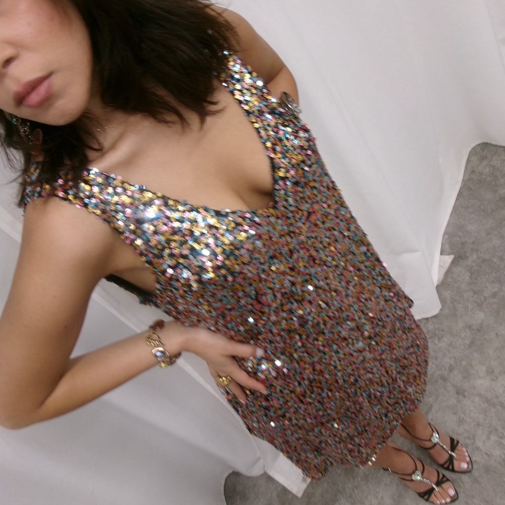 Sequin Multicolor Dress